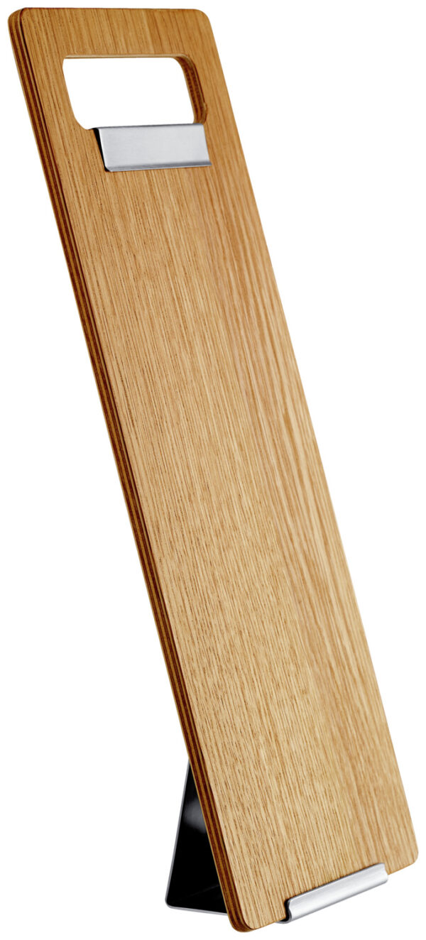 Wooden menu card holder Unico bar size Restatrade