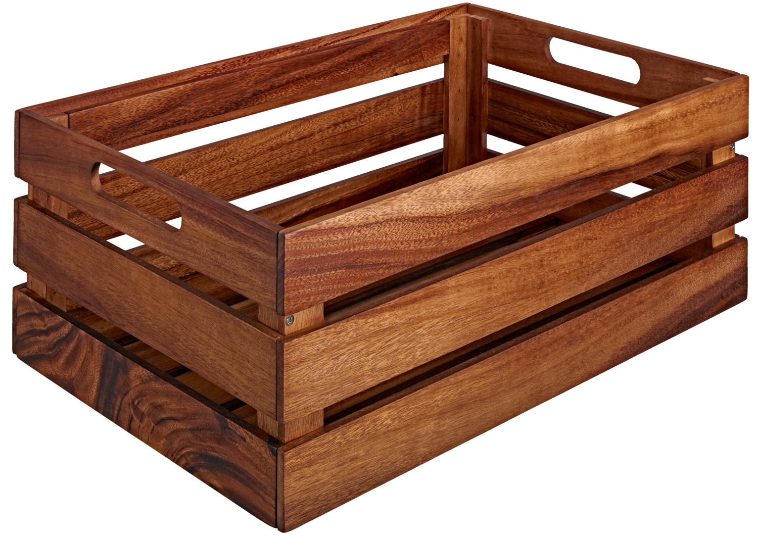 Wanger Boxes Wooden box Wantage with handle acacia - Restatrade